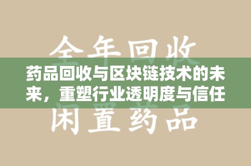 常州药品回收与区块链技术的未来，重塑行业透明度与信任